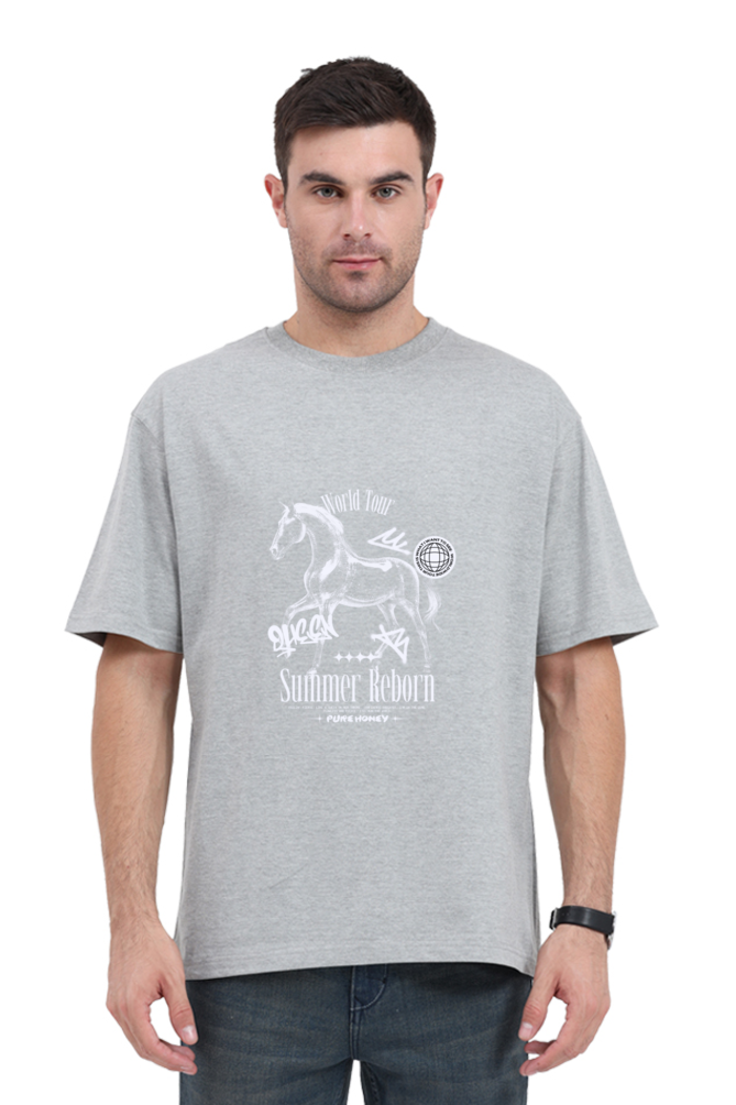 Oversized Tshirt - World tour design - Sleek Design - Men