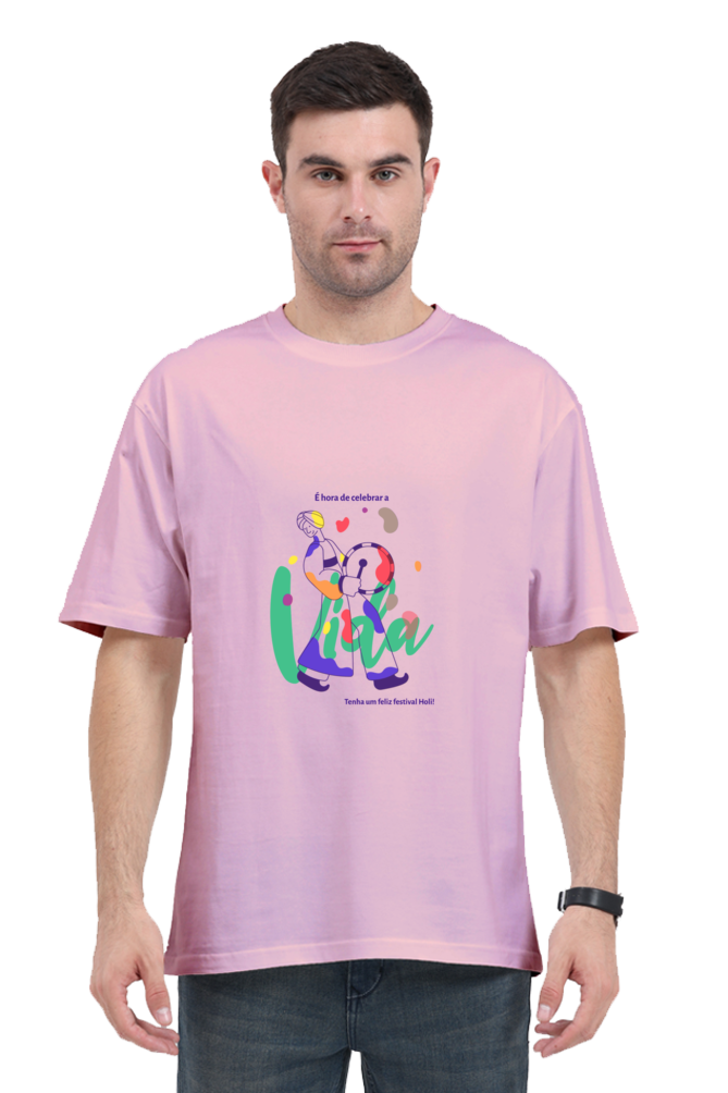 Family Holi Tshirts - Oversized Unisex - Celebrar Holi - Happy Holi 2024