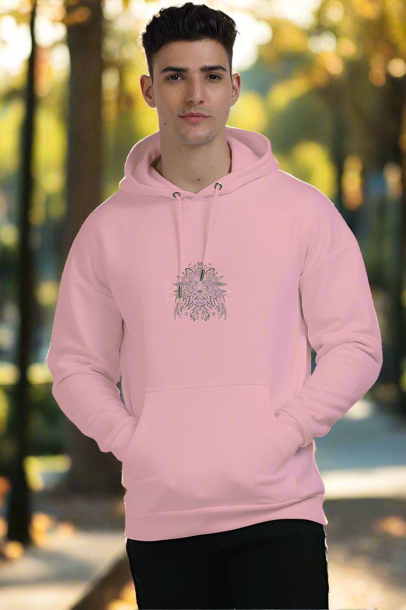 Oversized Unisex Hoodies ( Pack of 1 ) - Intricate Lion Design - Men & Women - Sleek Designs - GYOS