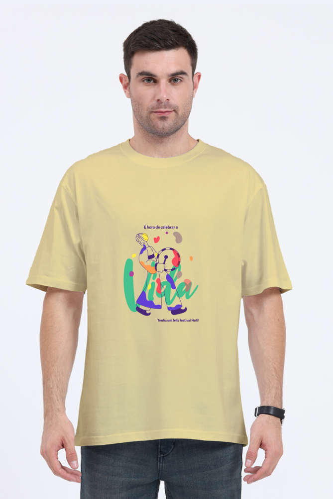 Family Holi Tshirts - Oversized Unisex - Celebrar Holi - Happy Holi 2024