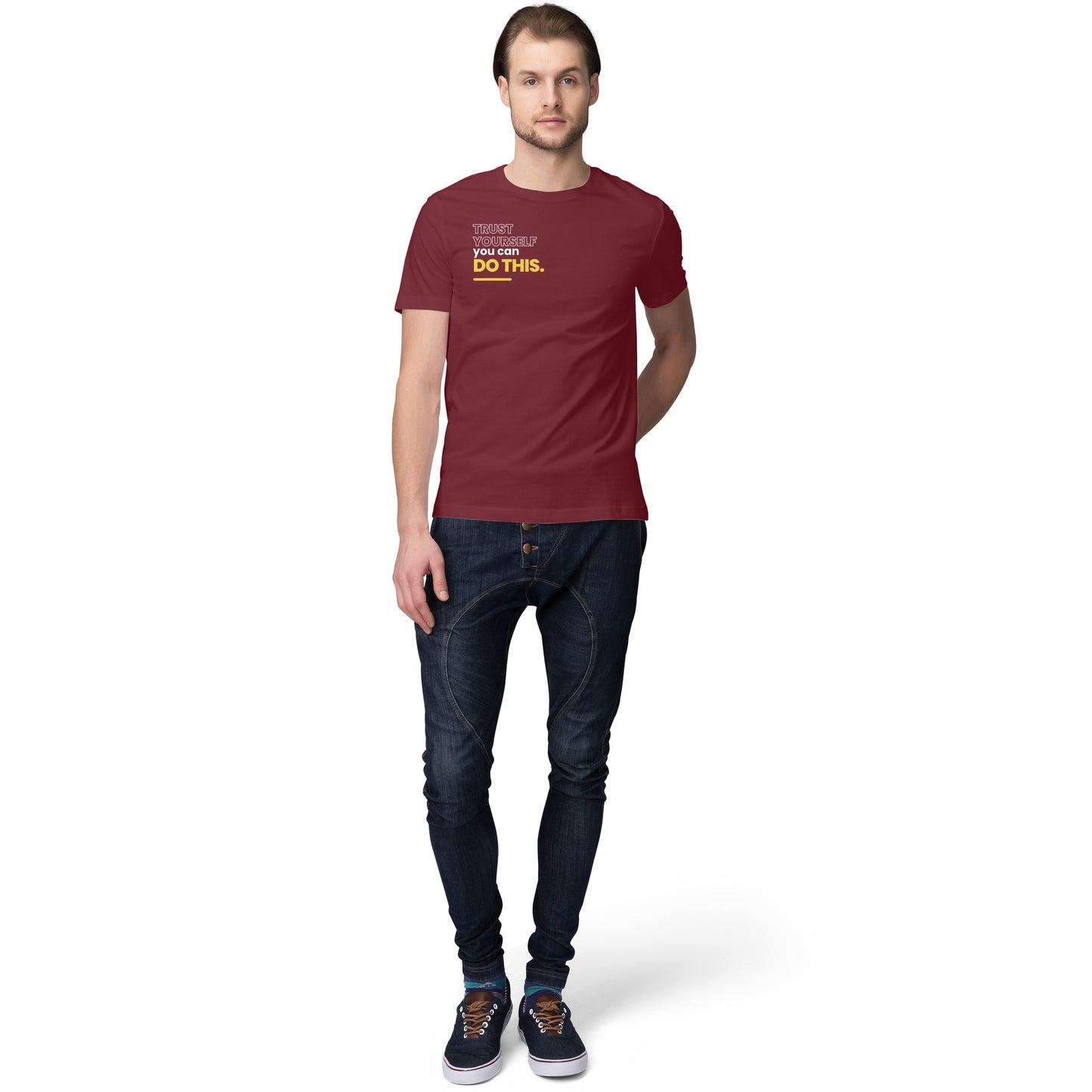 Trust yourself you can do this - Slogan T-shirt - Sleek Design - Men