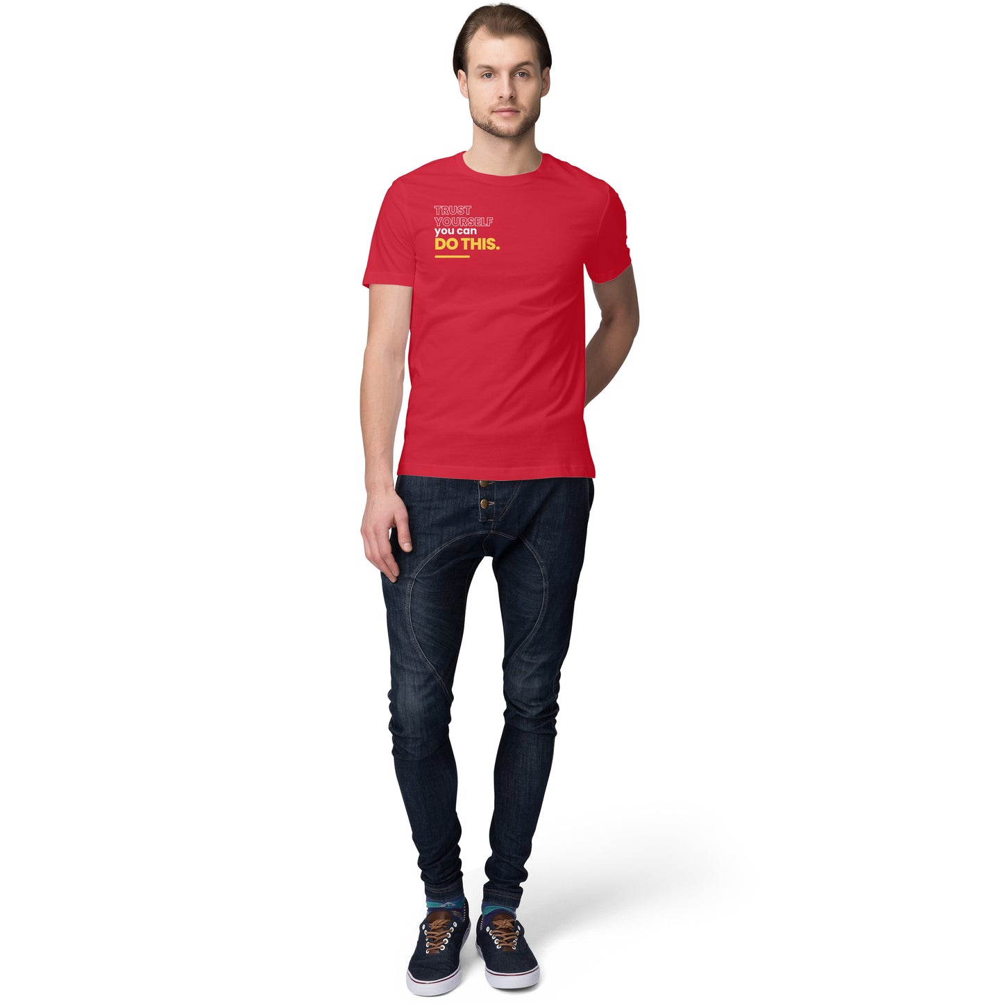 Trust yourself you can do this - Slogan T-shirt - Sleek Design - Men