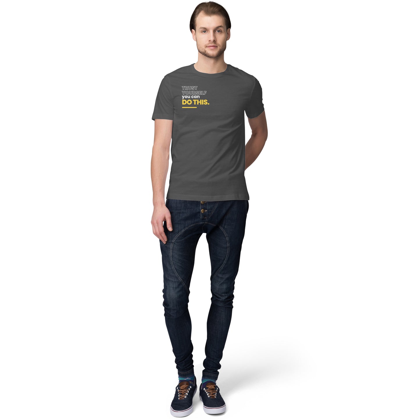 Trust yourself you can do this - Slogan T-shirt - Sleek Design - Men