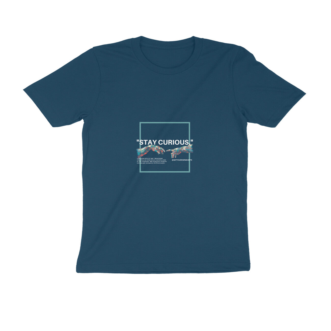Stay Curious - Sleek Design T-shirt - Men