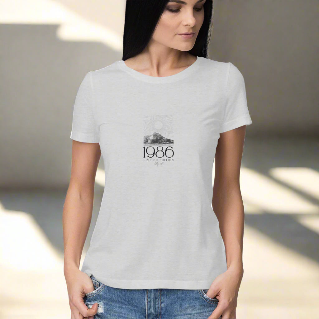 1986 Limited Edition - Sleek Design T-shirt - Women