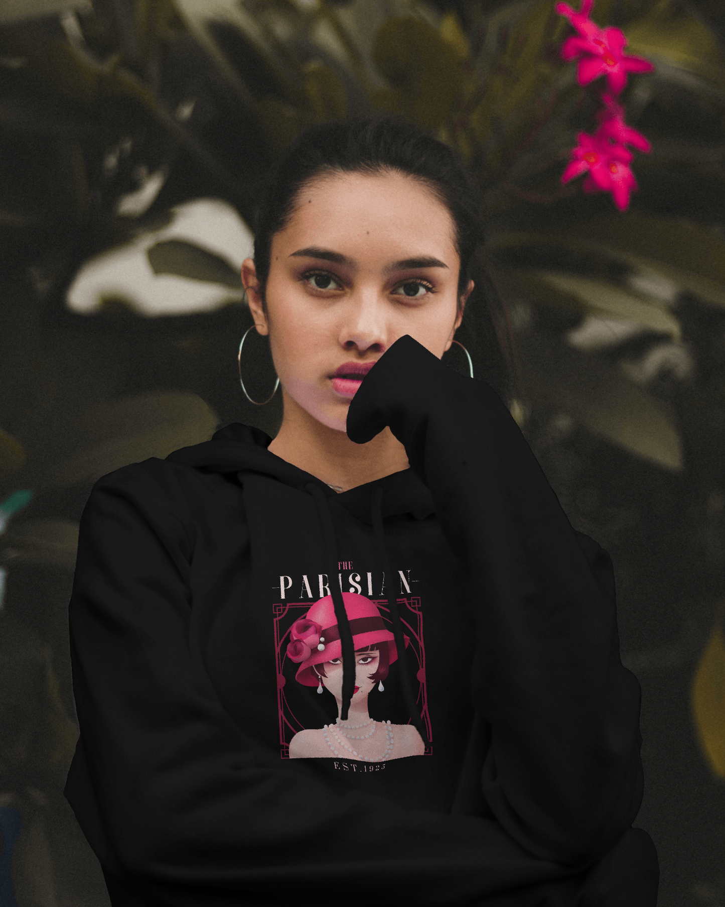 Hooded Sweatshirts - Parisian Design - Women - Sleek Designs - GYOS