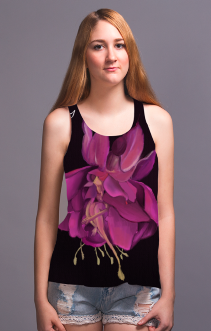 The flower tank top