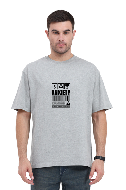 Oversized Tshirt - Anxiety - Streetware - Men