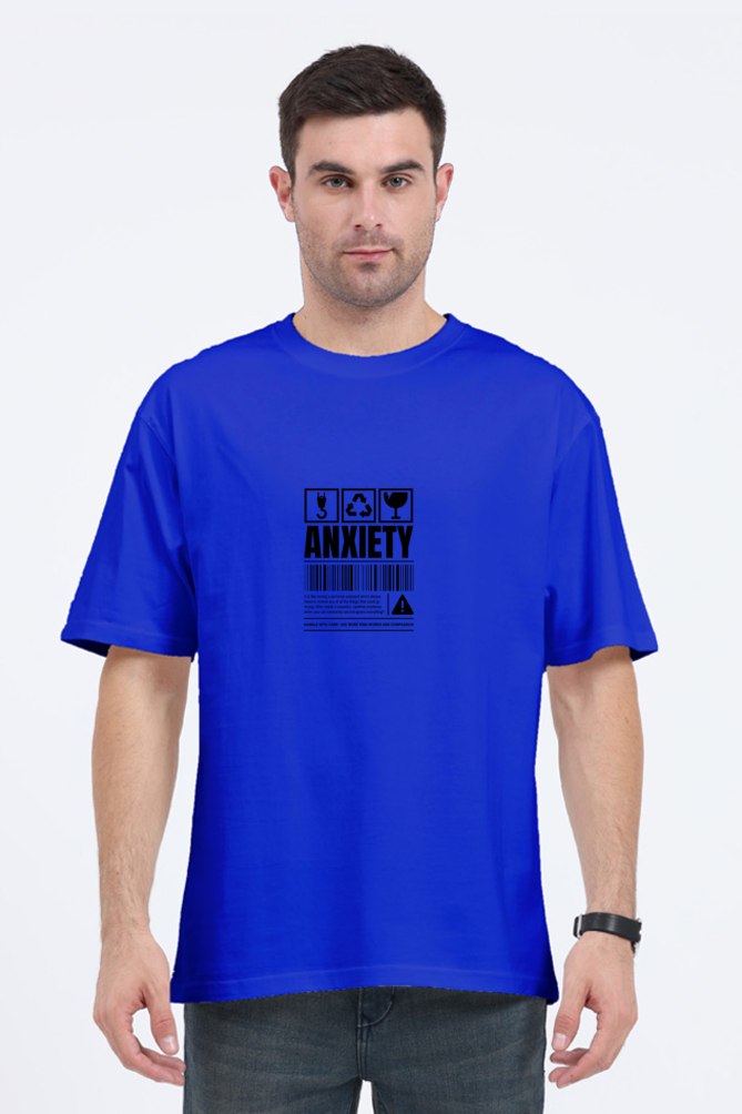 Oversized Tshirt - Anxiety - Streetware - Men