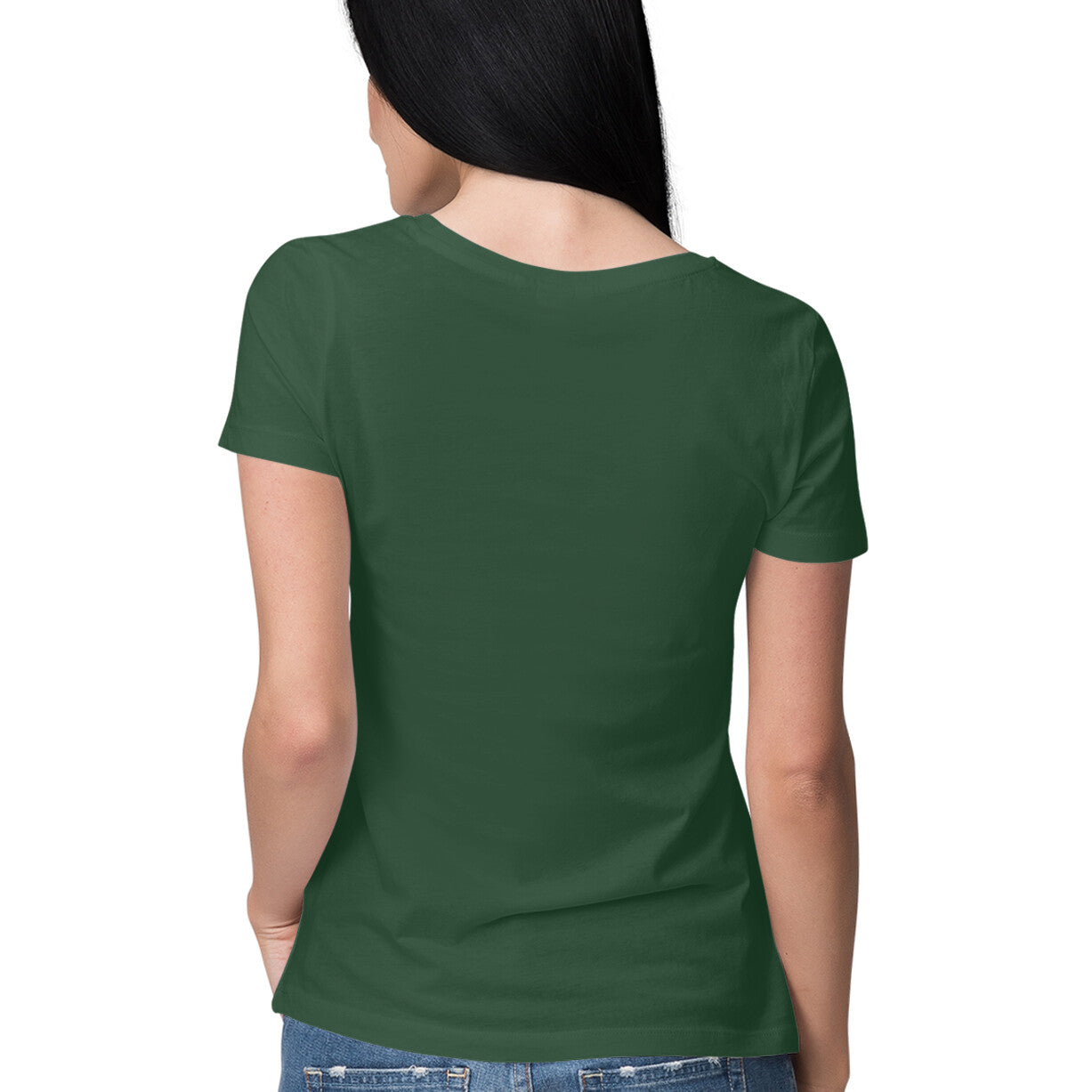 Emerald green - Born to play - Sleek Design T-shirt - Women
