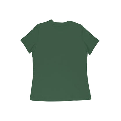 Challenger Olive Green - Sleek Design Slogan T-shirt - Women