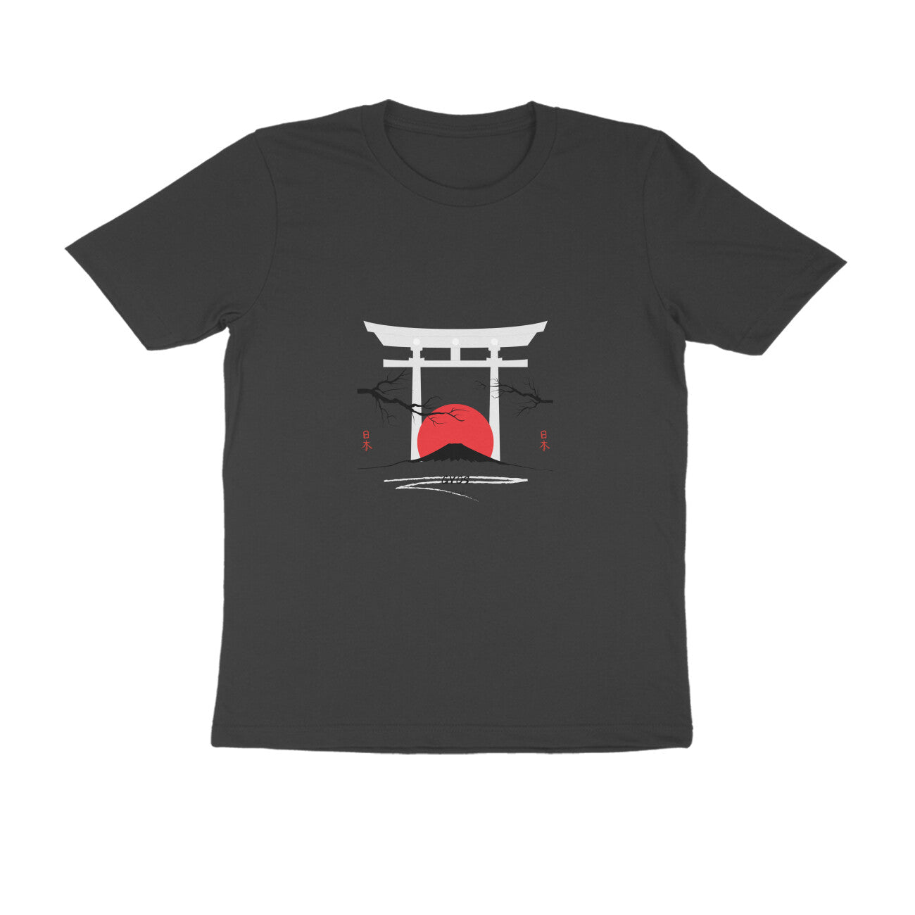 Artistic Sleek T-shirt - Japanese portrait - Men