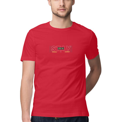 Stay - Slogan T-shirt - Men