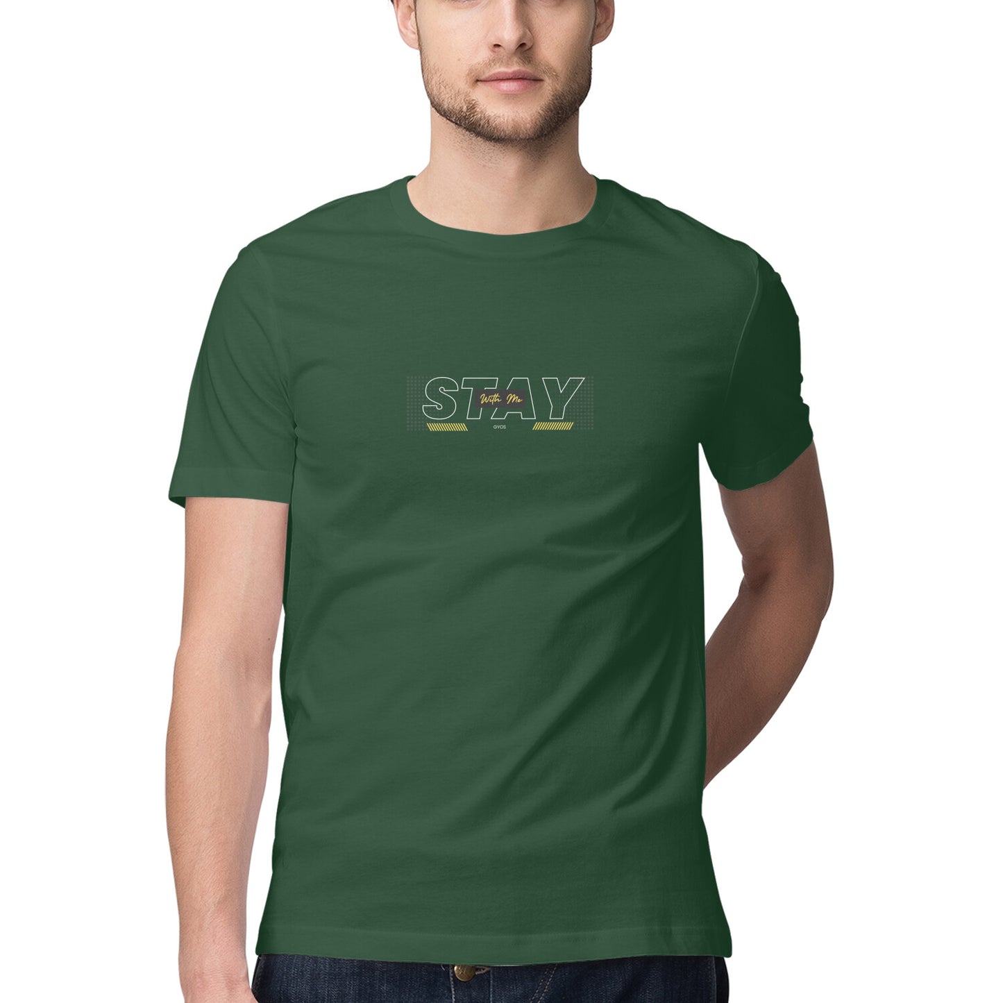 Stay - Slogan T-shirt - Men