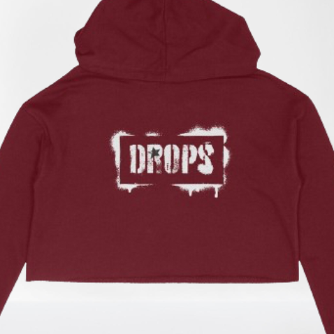 Crop Hoodies - Drops Hoodie - Sleek Designs - Women