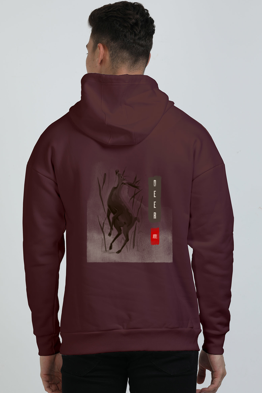 Streetware Oversized hoodies - Deer Design - Men - Sleek Designs - GYOS